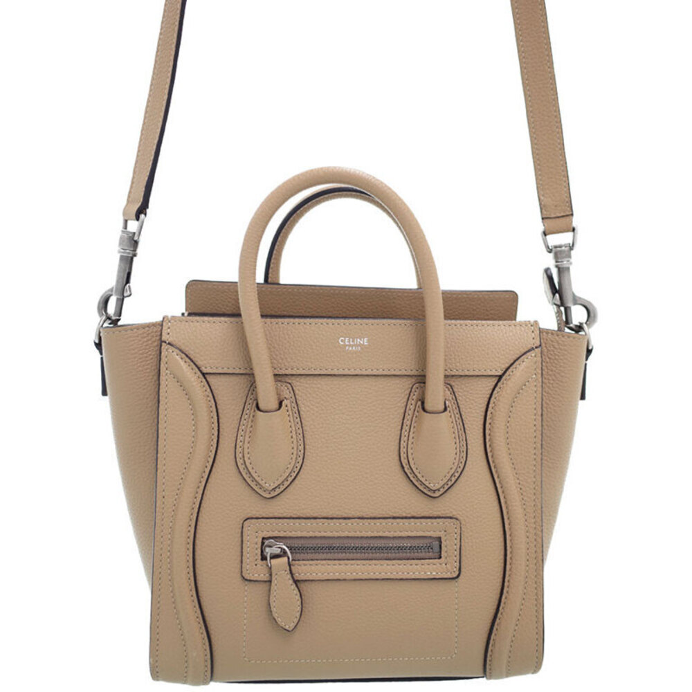 Celine Bag Shopper Leather Shoulder - Picture 2 of 5